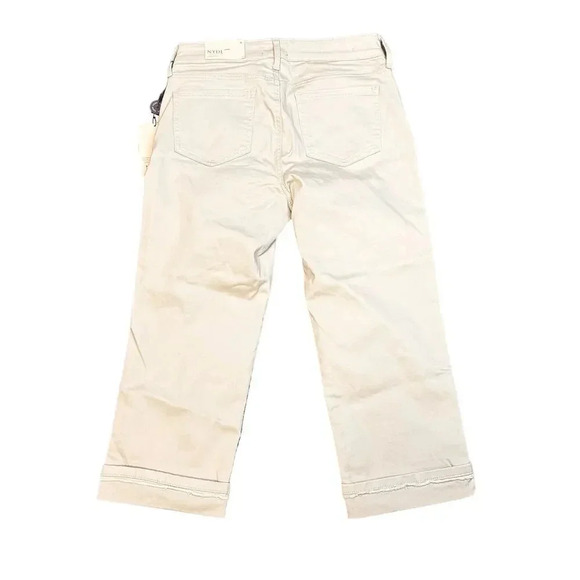 NYDJ Marilyn Straight Cropped LiftxTuck Technology Feather Denim Jeans Women's 4 - Picture 7 of 14